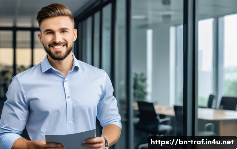교통직 관련 자격증 취득 후 이점 - **Prompt 1: The Certified Professional - A Path to Success**
    "A confident male professional, in ...